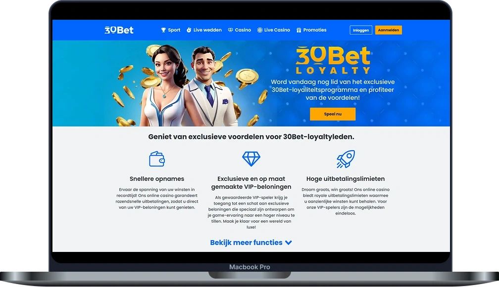 30bet Casino Loyalty Programma
